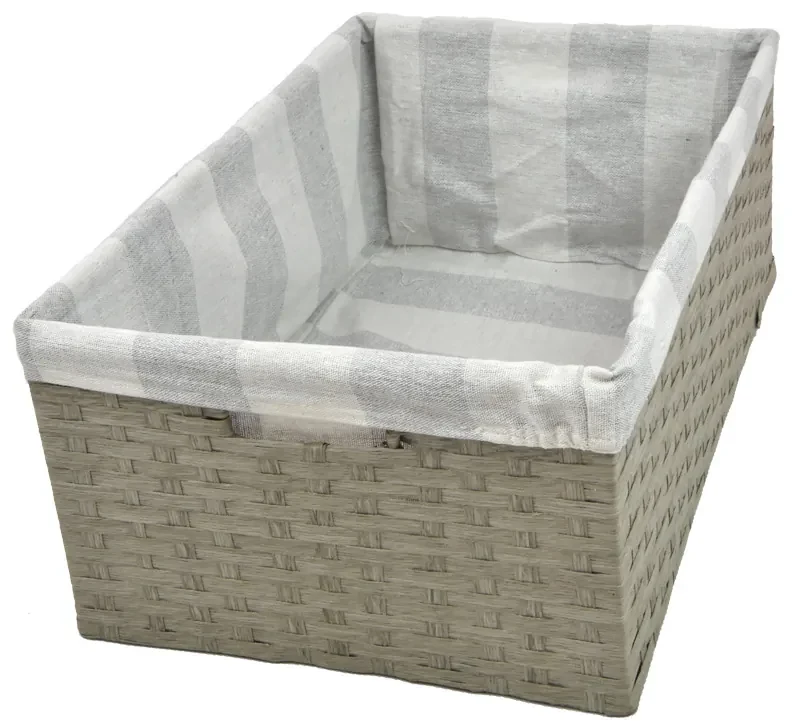 Úložný box sivý Rozmery (cm): 30x20, v. 12