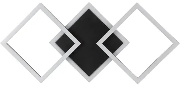 Brilliant - LED stropné svietidlo JORVIC LED/21W/230V 28x61,5 cm čierne