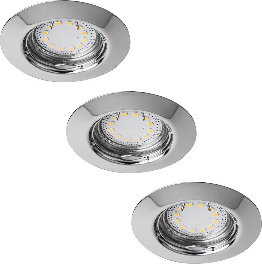 Rabalux 1047 - SADA 3xLED Podhľadové svietidlo LITE 3xGU10-LED/3W/230V