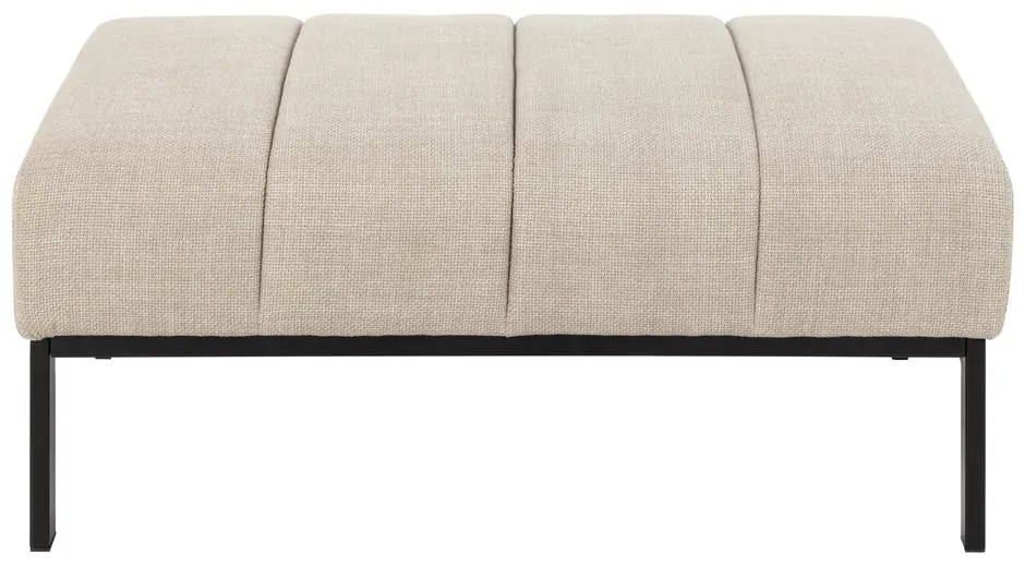 Taburet Caix 100 cm béžový/čierny