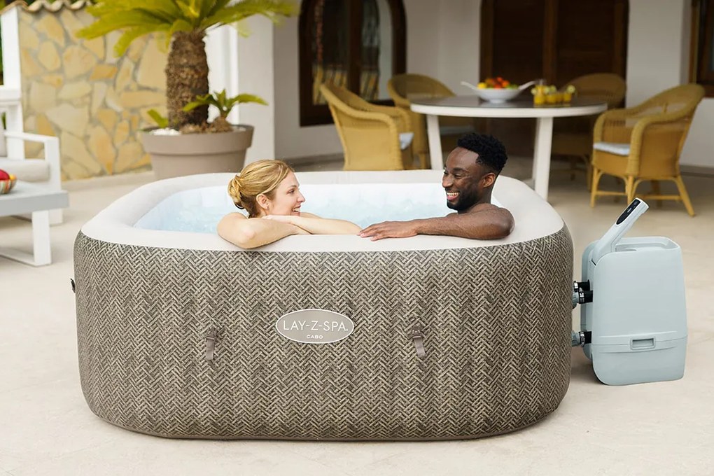 BESTWAY Lay-Z-Spa Cabo HydroJet Vírivka, 180 x 180 x 71 cm, 4-6 osôb 60167