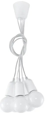 Luster na lanku DIEGO 5xE27/60W/230V