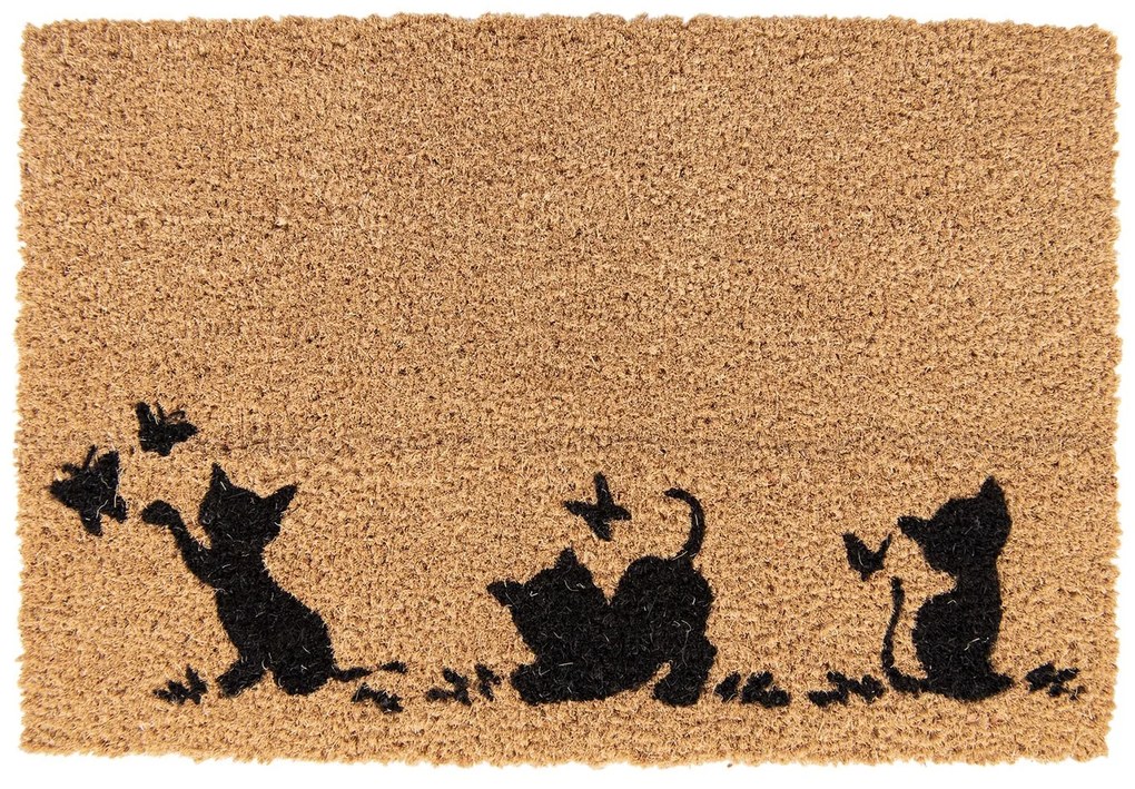 Rohožka s mačiatkami Kittens - 60 * 40 * 1 cm