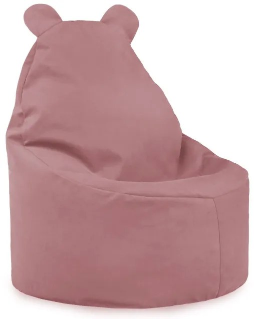 Kreslo pre deti Teddy pudrové