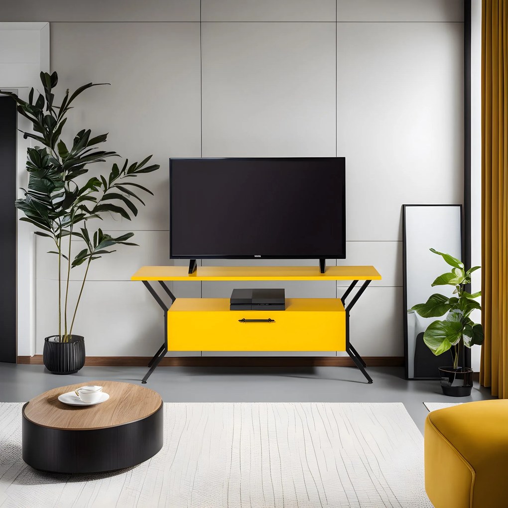 TV skrinka Tarz - Yellow