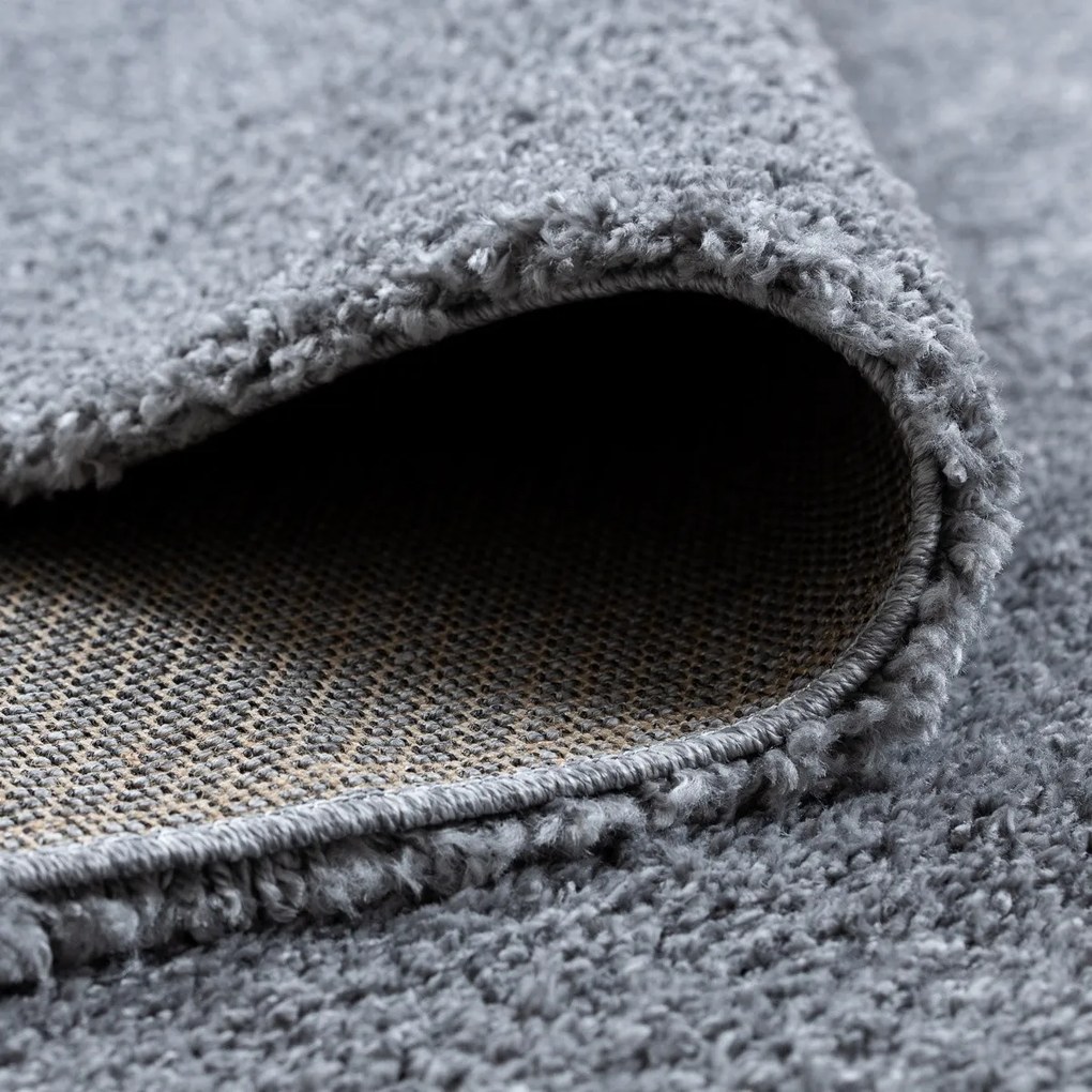 Kusový koberec Berber 9000 light grey, 80x150, šedá, obývacia izba, Dywany Łuszczów