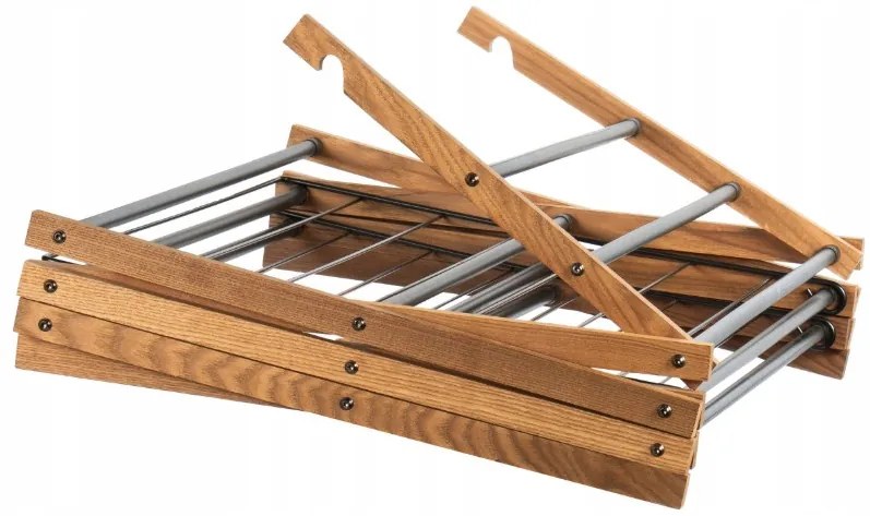 Erga Aurora Plus, vešiak na sušenie bielizne 69x49,5x97 cm na postavenie, hnedá-čierna, ERG-SEP-1265SUAURPLUD