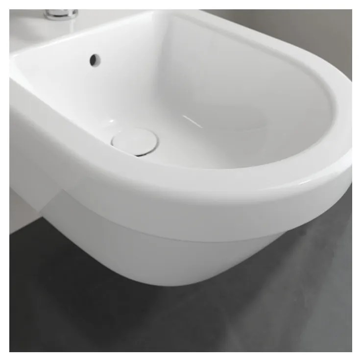 Villeroy & Boch ARCHITECTURA - Závesný bidet, 370x530 mm, biela Alpin CeramicPlus 548400R1