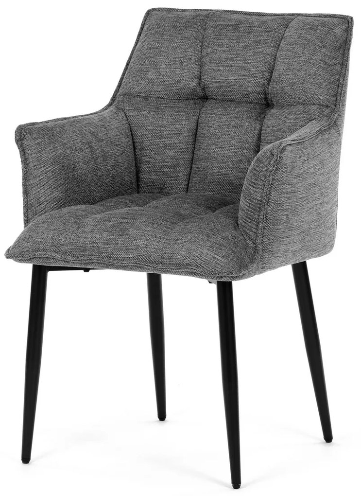 Jedálenská stolička DCH-J2139 GREY2, sivá
