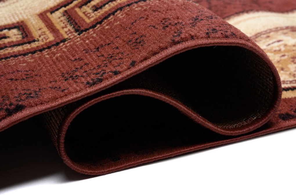 TA Koberec 4489B HNEDÝ ATLAS PP Rozmer: 130x190 cm