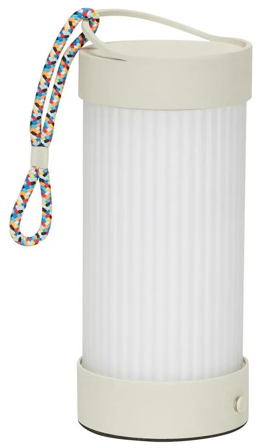 LED prenosné stmievateľné vonkajšie svietidlo na USB ø 9 cm Camp – Hübsch