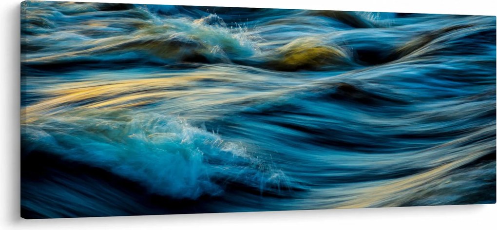 Obraz - Vlny (120x50 cm)