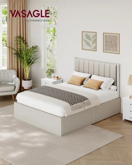 Manželská posteľ 140 cm RMB614LH01