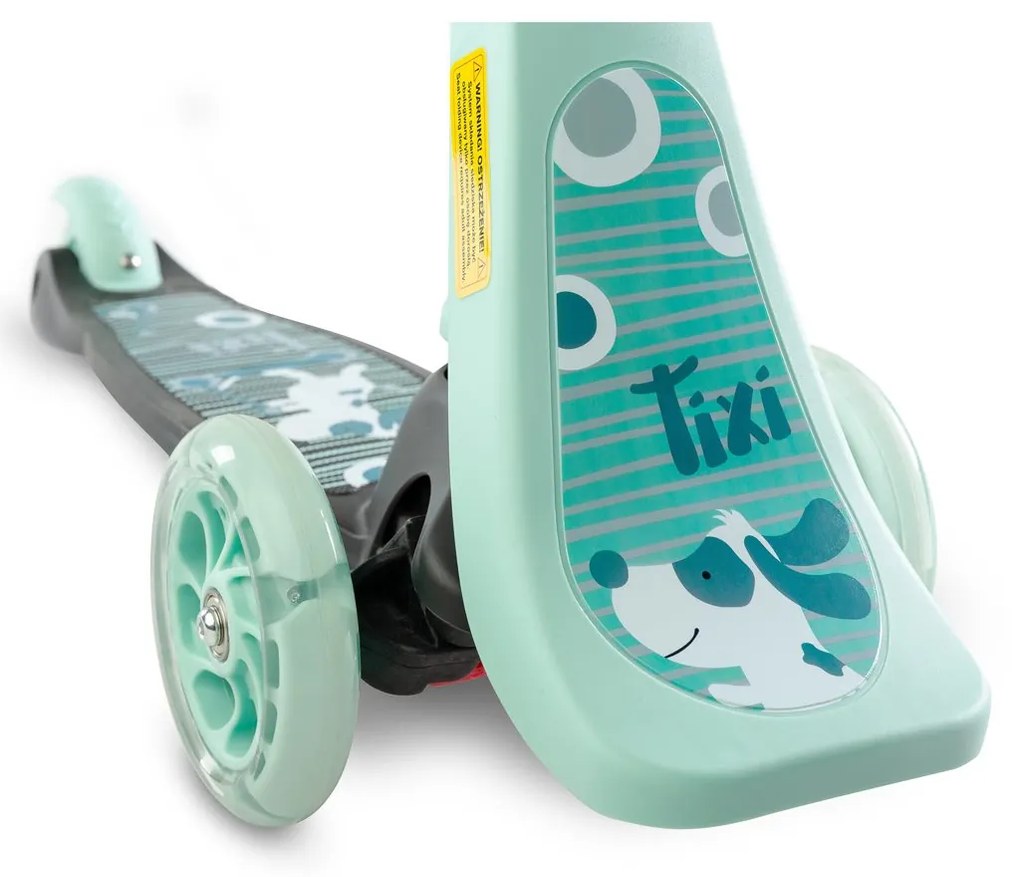 Detská kolobežka 2v1 Toyz Tixi mint