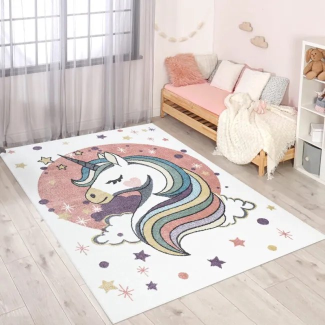 Detský koberec Anime 925 krémový