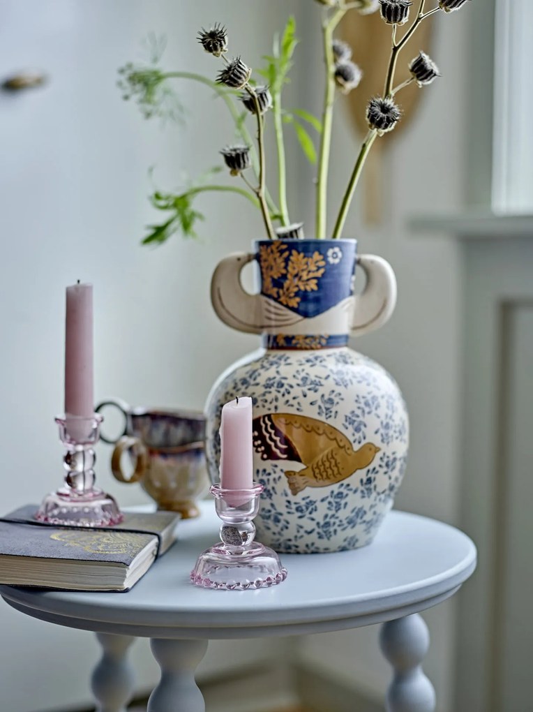 Bloomingville Keramická váza Hezha Blue