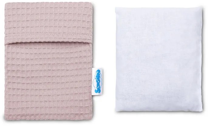 Sensillo Hrejivý vankúšik Vafle Premium 13 x 16 cm Farba: Sivá