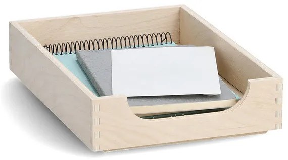 Zeller Present Drevený organizér na dokumenty, organizér FILE TRAY