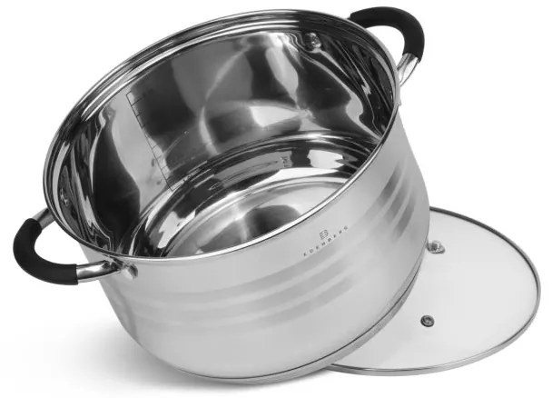 Sada hrncov - strieborná - 12 ks