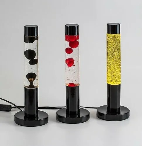 Rabalux 76029 dekoratívna lávová stolná LED lampa Lavastic, žltá