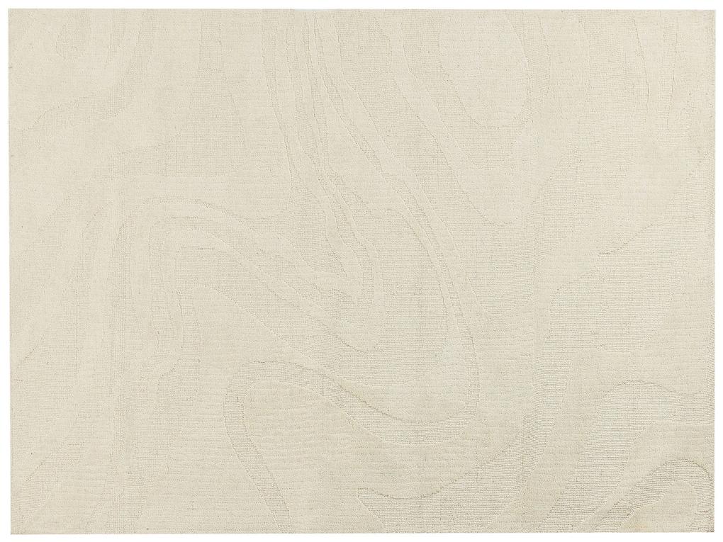 Vlnený koberec 300 x 400 cm béžový SASNAK Beliani