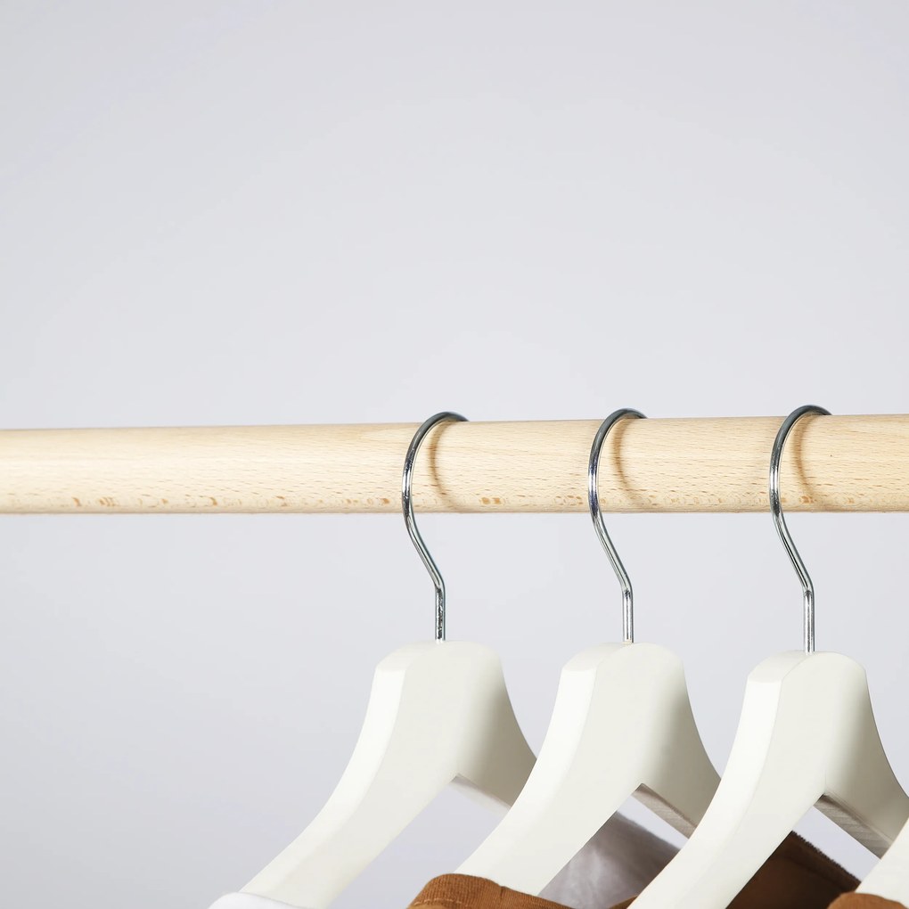 Drevený stojan na oblečenie RTB_L Buk