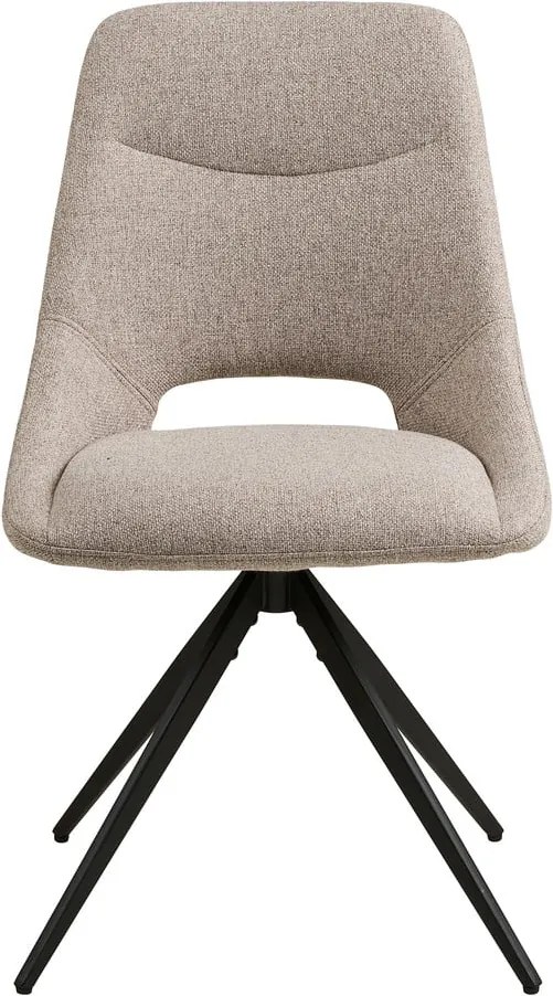 Béžová čalúnená jedálenská stolička Dokka – House Nordic