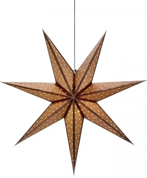 Markslöjd 705793 - Vianočná dekorácia GLITTER 1xE14/25W/230V pr. 45 cm bronzová