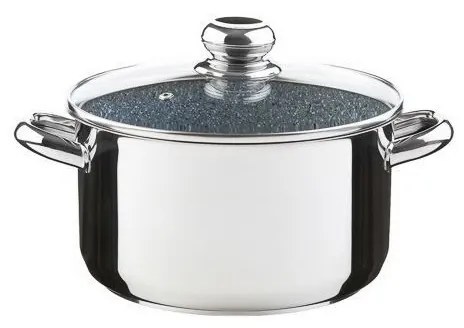 Kolimax Hrniec CERAMMAX PRO STANDARD s pokrievkou, priemer 22 cm, objem 4.5 l, keramický povrch šedý granit