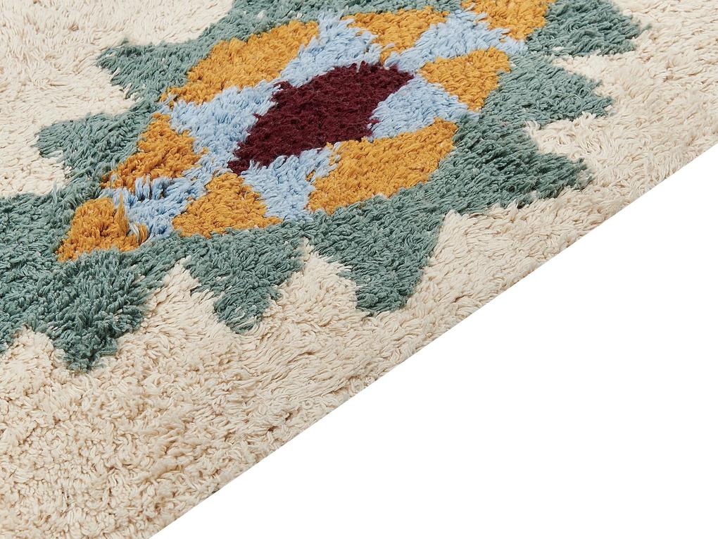 Bavlnený koberec 160 x 230 cm viacfarebný DUZCE Beliani
