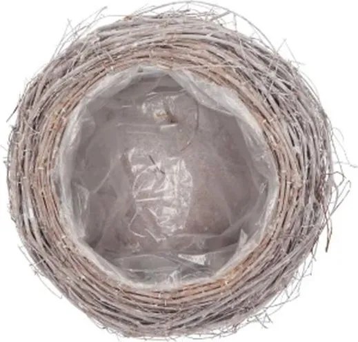 Prútený kvetináč z brestových vetiev Nature Jilm - Ø 11*8 cm
