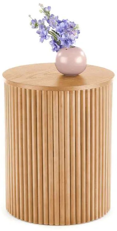Konferenčný stolík Woody S, prírodné drevo