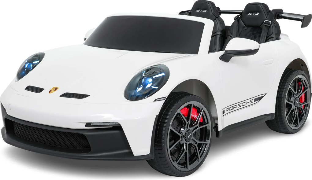 Ramiz Detské pretekárske auto Porsche 911 GT3 STRONG MP4 biele