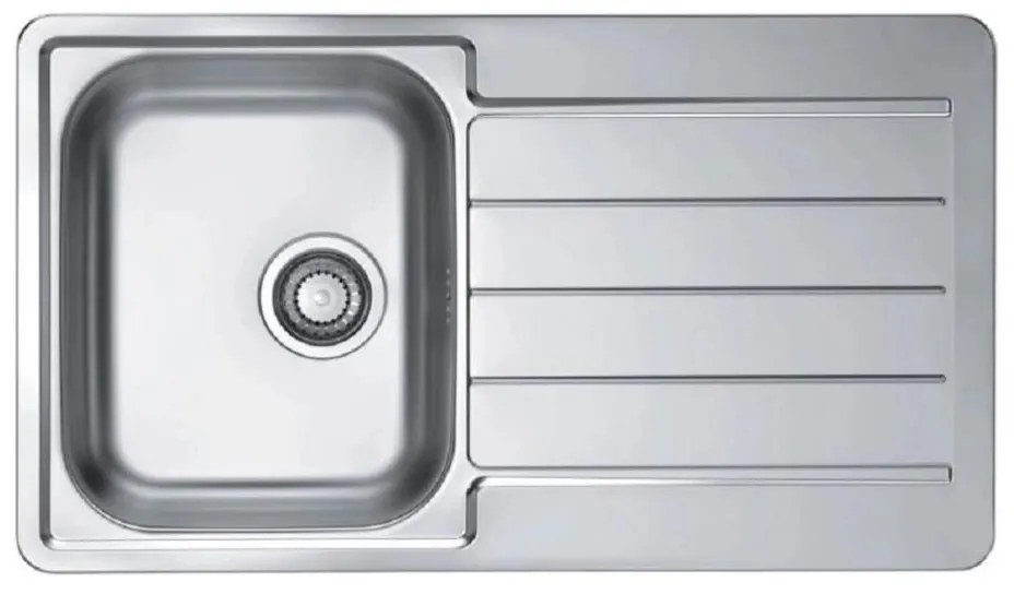 ALVEUS 1144640 - Kuchynský drez LINE 86x50 cm matná oceľ/satin, bez excentra