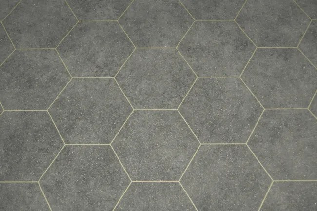 PVC podlaha Planet Treviso 597 sivá / zlatá