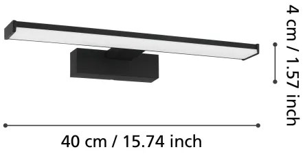 Eglo 98907 - LED Kúpeľňové osvetlenie zrkadla PANDELLA 1 LED/7,4W/230V IP44