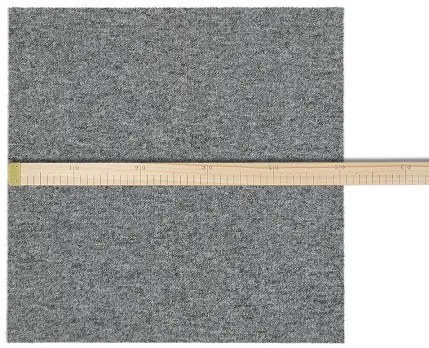 Koberce Breno Kobercový štvorec MUSTANG 73, velikost balení 5 m<sup>2</sup>  (20ks), sivá