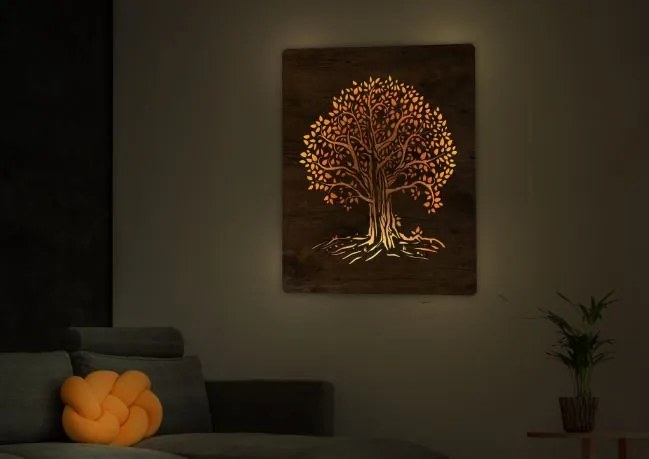 Obraz Strom lipa na batériu