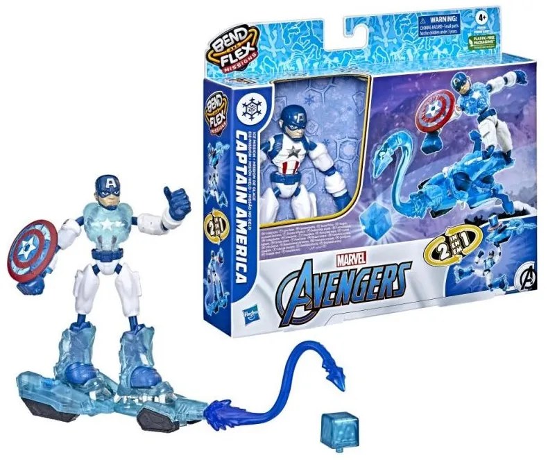 Hasbro MIKI Avengers Marvel – Kapitán Amerika Ice Mission