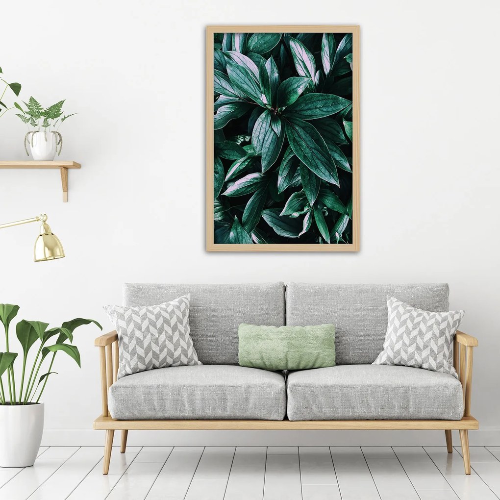 Gario Plagát Fascinujúce listy Farba rámu: Bez rámu, Rozmery: 30 x 45 cm