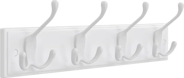 Nástenný vešiak biely ABP-E1030 WT
