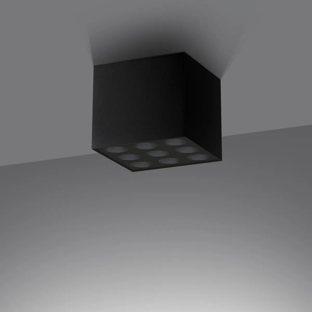 Stropné LED svietidlo Ozzy, 1x LED 16w, 4000k, b