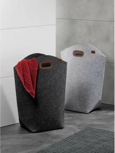 Kela Taška na bielizeň Fay, tm. sivá