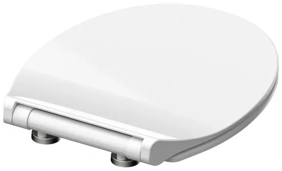 Schütte 82700 - WC sedadlo SLIM WHITE SoftClose z duroplastu