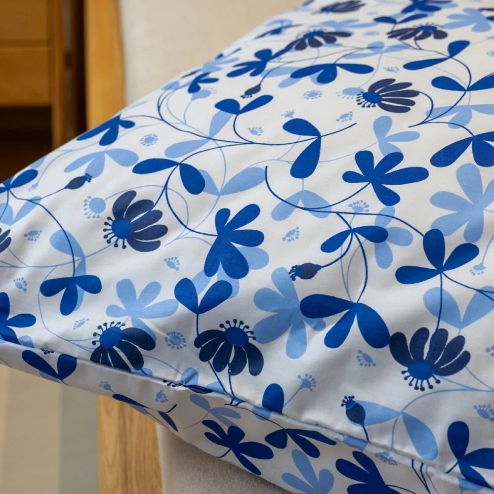 Polášek Bavlnené obliečky KVETINOVÁ HARMÓNIA - Ružová | 140 x 220 cm / 70 x 90 cm