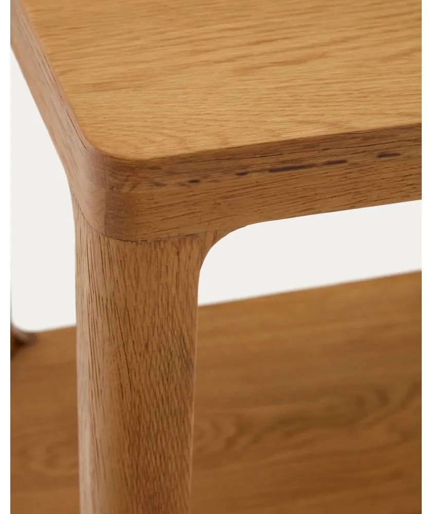 Odkladací stolík v dekore duba 50x50 cm Maymai – Kave Home