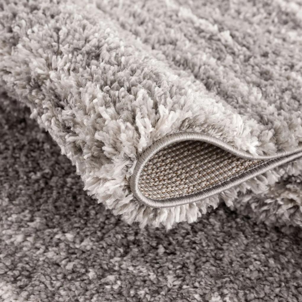 Dekorstudio Shaggy koberec s dlhým vlasom PULPY 524 sivý Rozmer koberca: 100x300cm