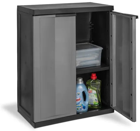 Livarno home Plastová skriňa, 65 x 85 x 37 cm  (100383062)