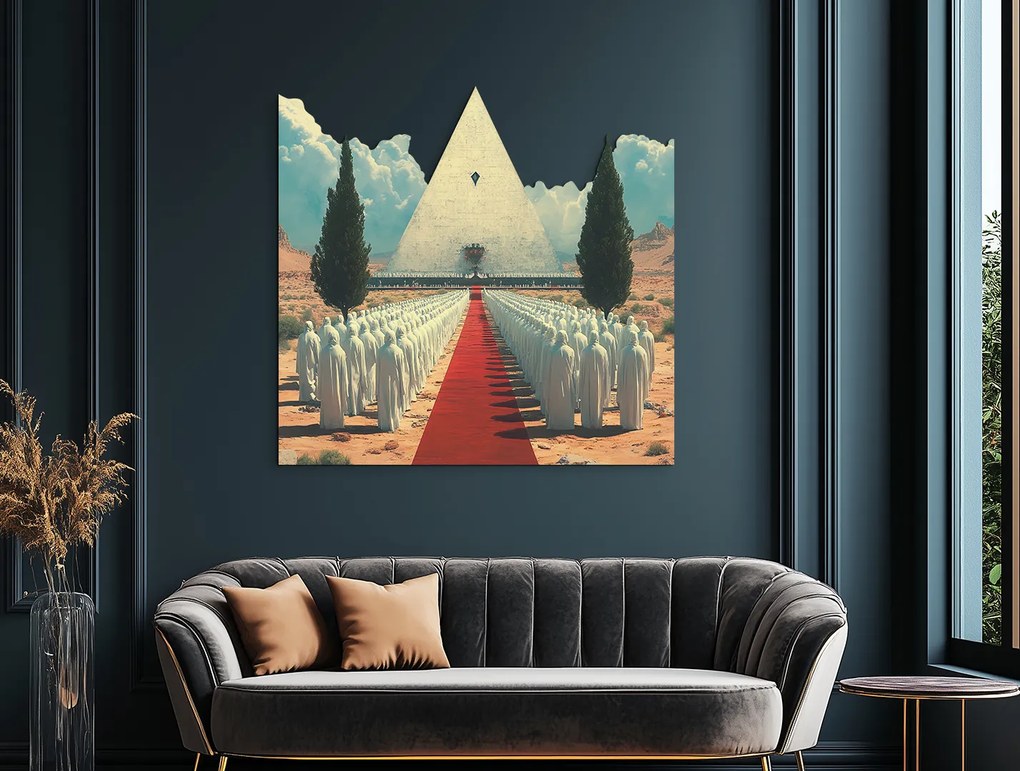 drevko | Obraz Ticho pred pyramídou 60 x 575 cm