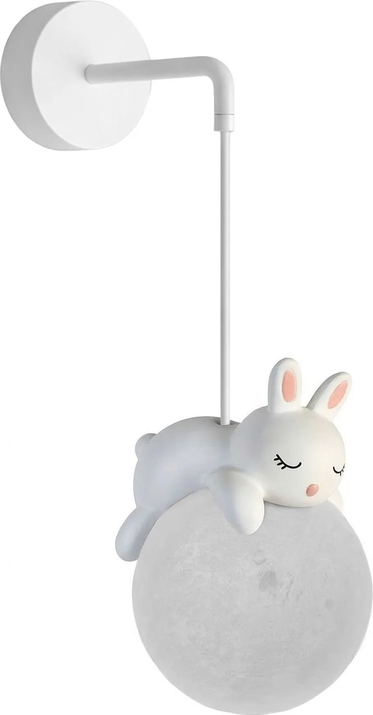 Toolight Toolight, NÁSTENNÁ LAMPA NÁSTENNÉ SVIETIDLO SPIACI ZAJKO G165-1W, OSW-07805
